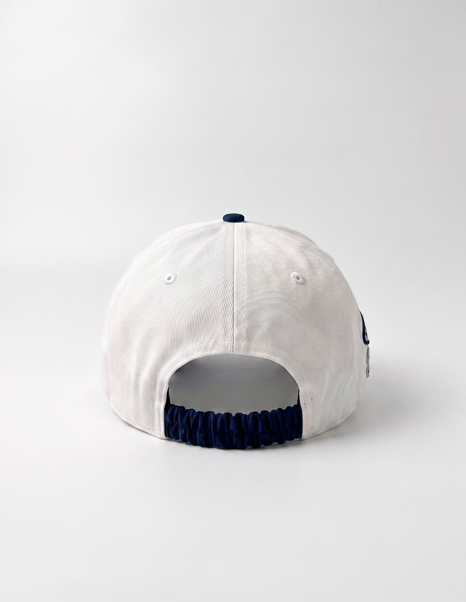 Gorra visera curva correa ajustable casual trendy badge new york yankees para mujer 3