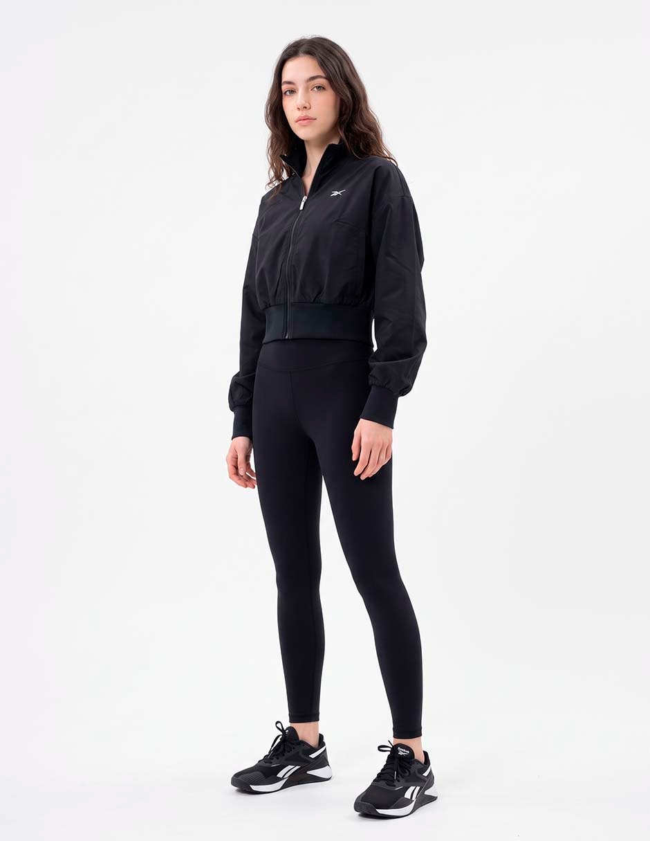 Chamarra deportiva id metallic print track para mujer Chamarra deportiva id metallic print track para mujer