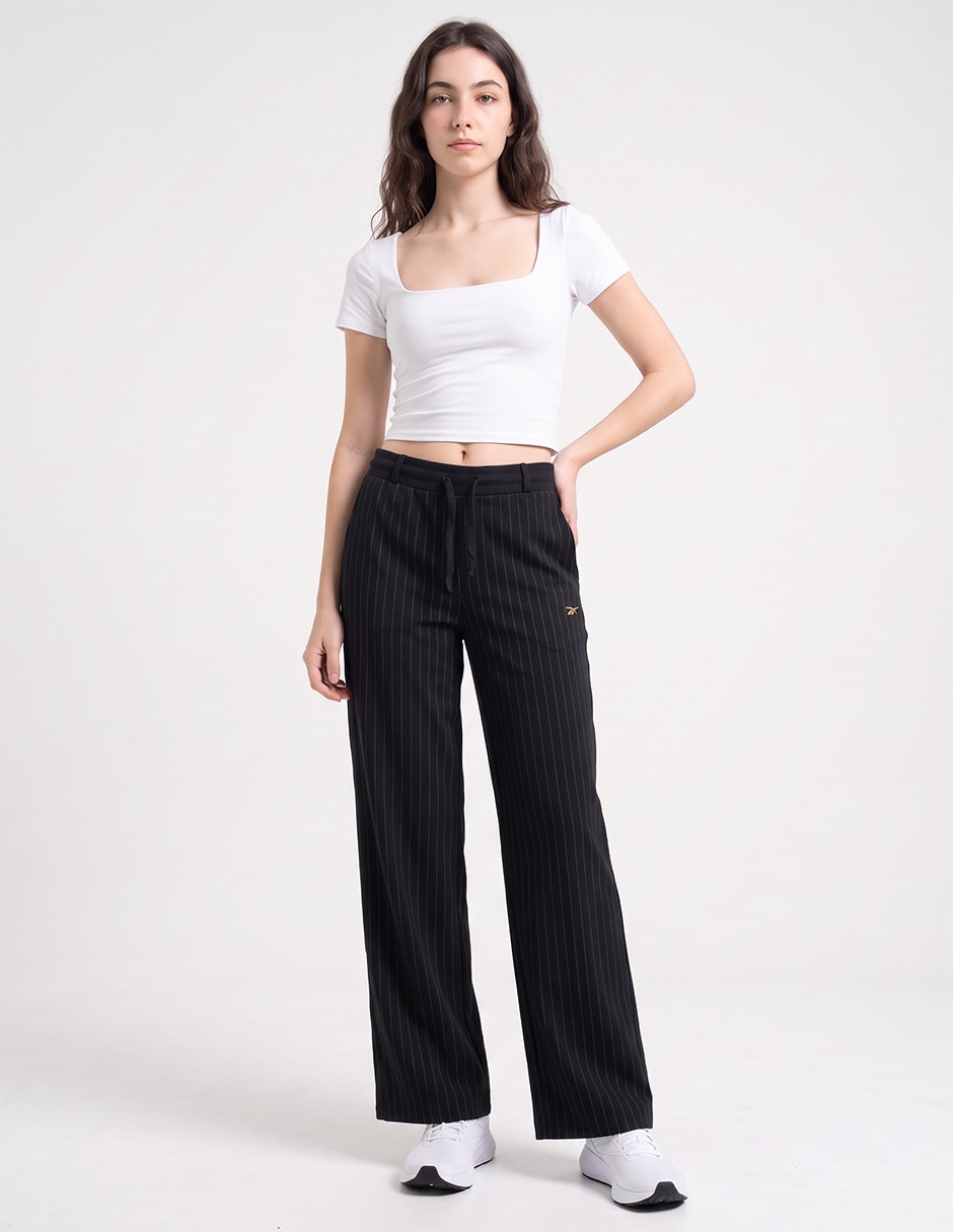 Pants amplio con jareta para mujer 5