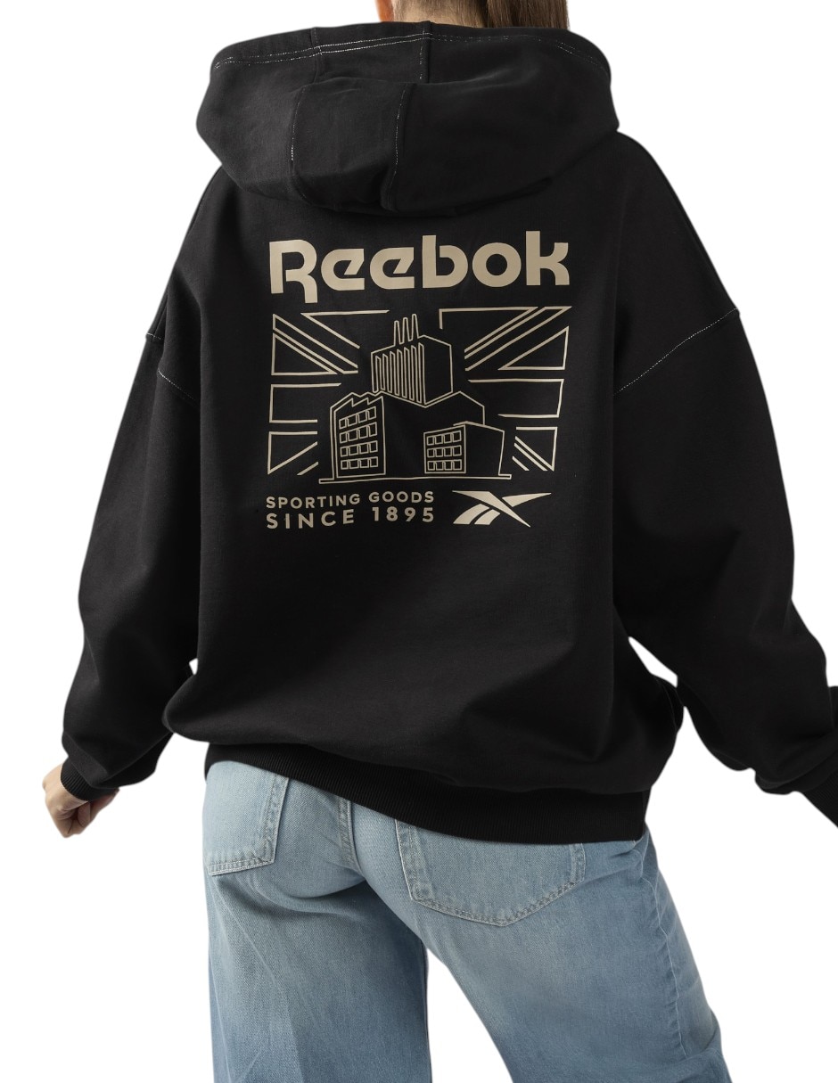 Sudadera con capucha y bolsa para mujer 2