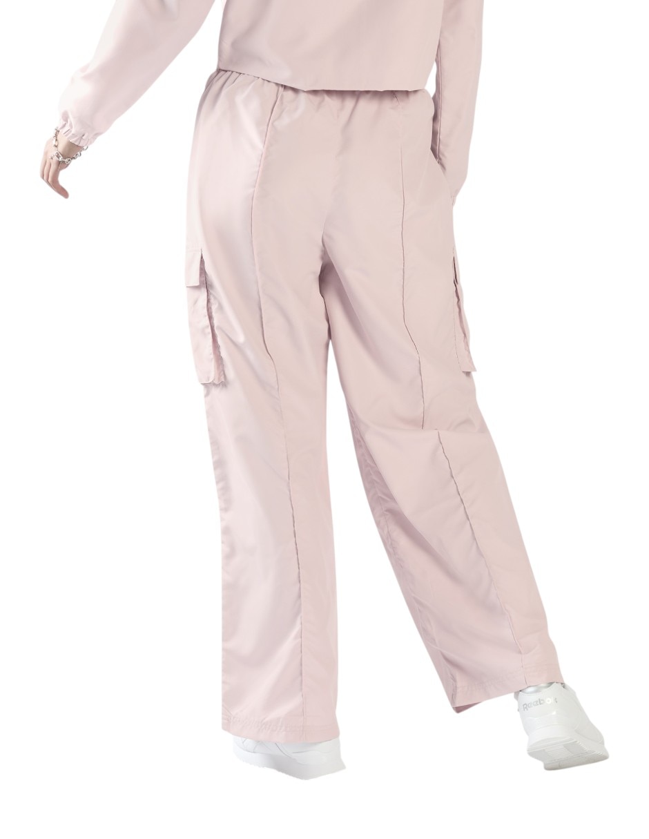 Pants straight con elástico para mujer 4