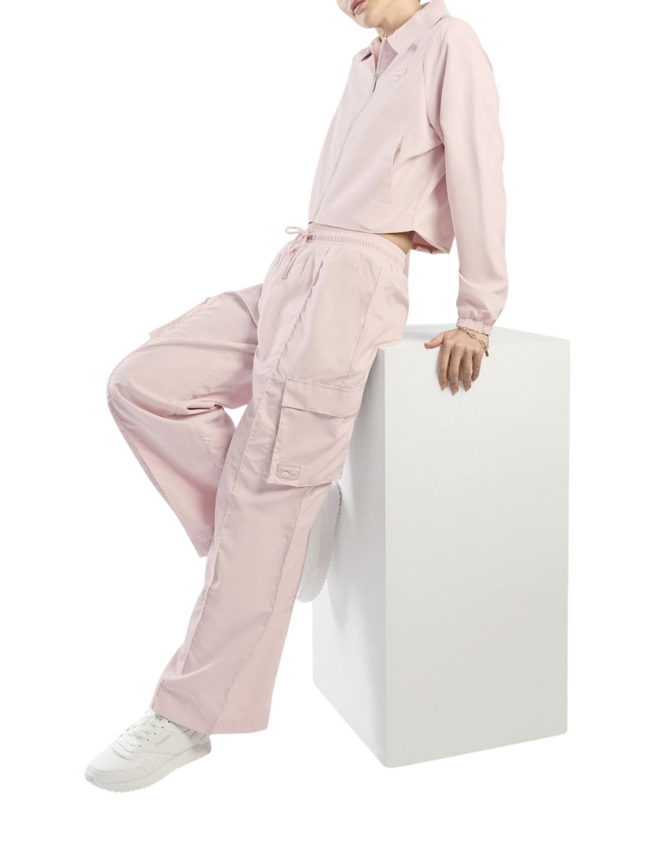 Pants straight con elástico para mujer 2