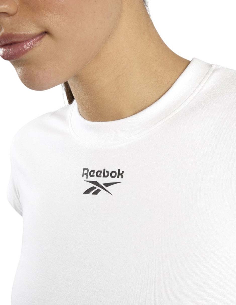 Playera manga corta Id Cap Sleeve T-Shirt cuello redondo mujer 2