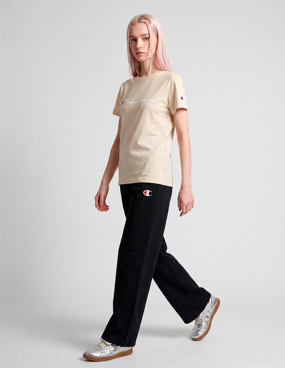 Playera manga corta cuello redondo para mujer 3