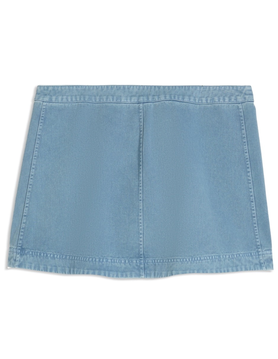 Falda/falda short/falda pantalón corto de algodón a la cintura 2