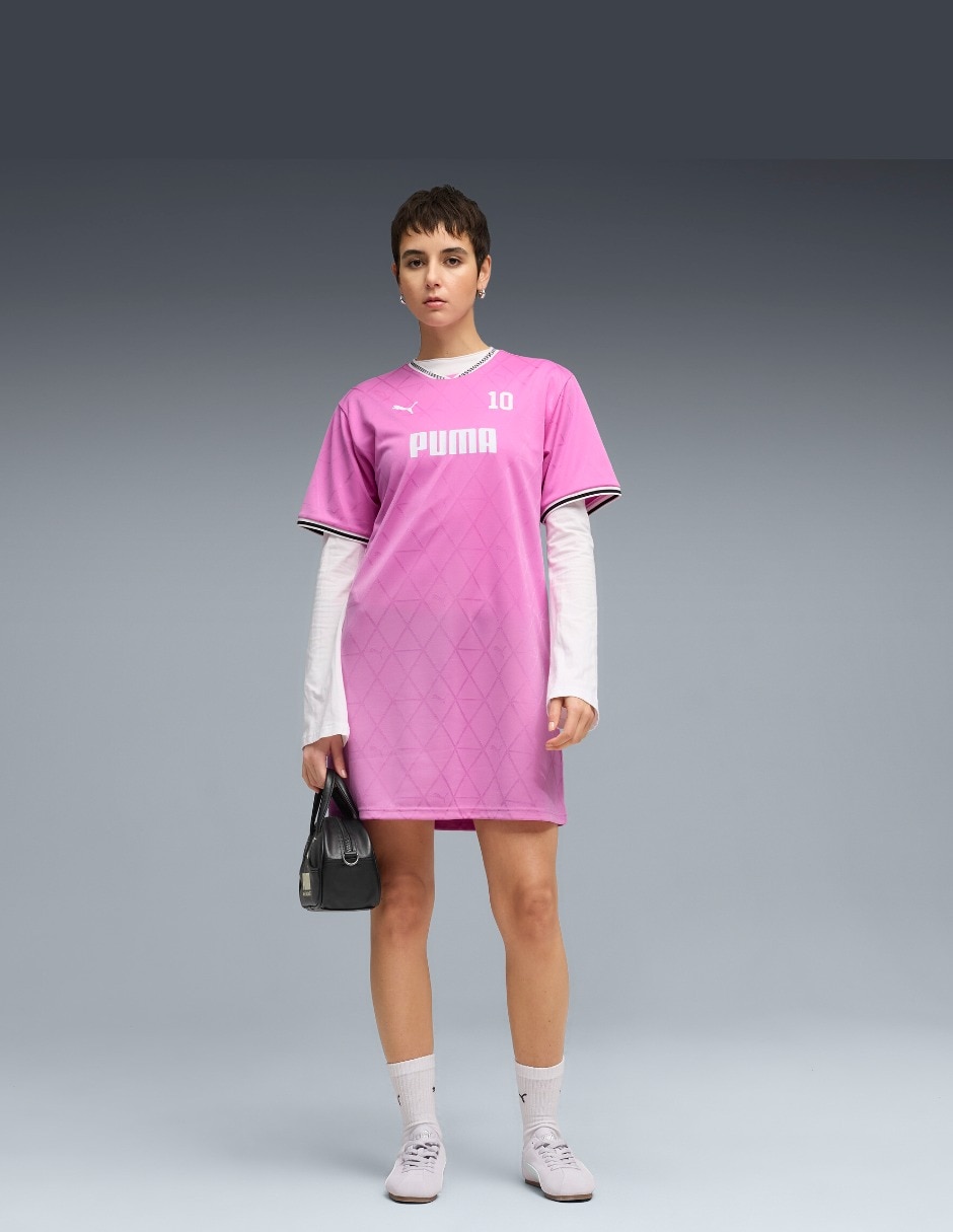 Vestido corto casual sport relaxed j para mujer 3