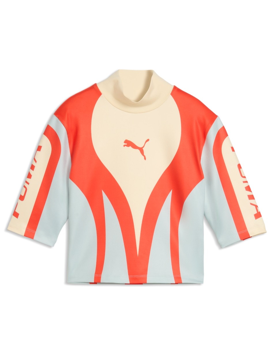 Playera manga corta Futurearchive cuello redondo mujer 4