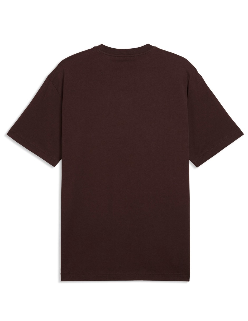 Playera manga corta Graphics Relaxed Exe cuello redondo para mujer 5