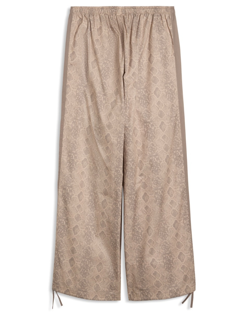 Pants regular con elástico para mujer 5