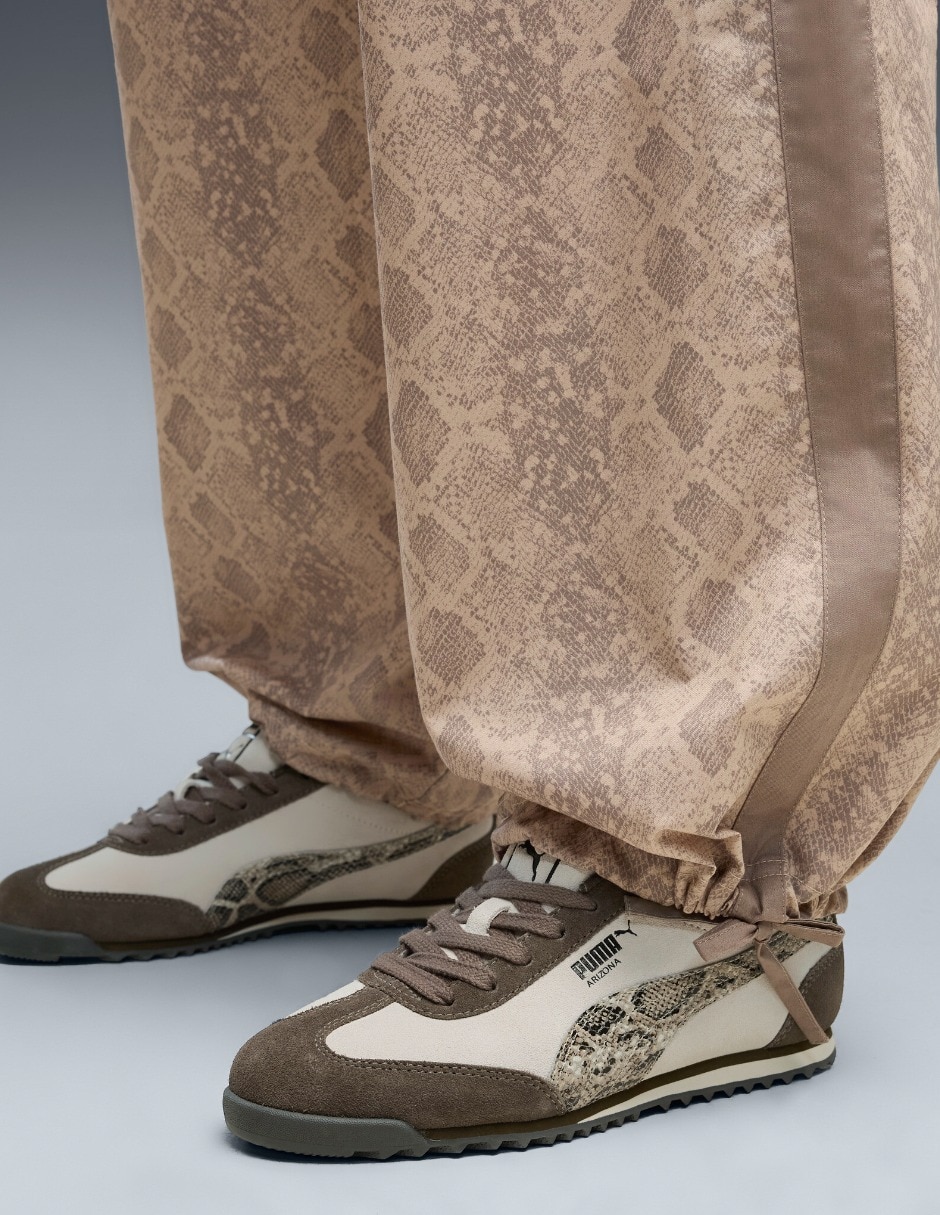Pants regular con elástico para mujer 4