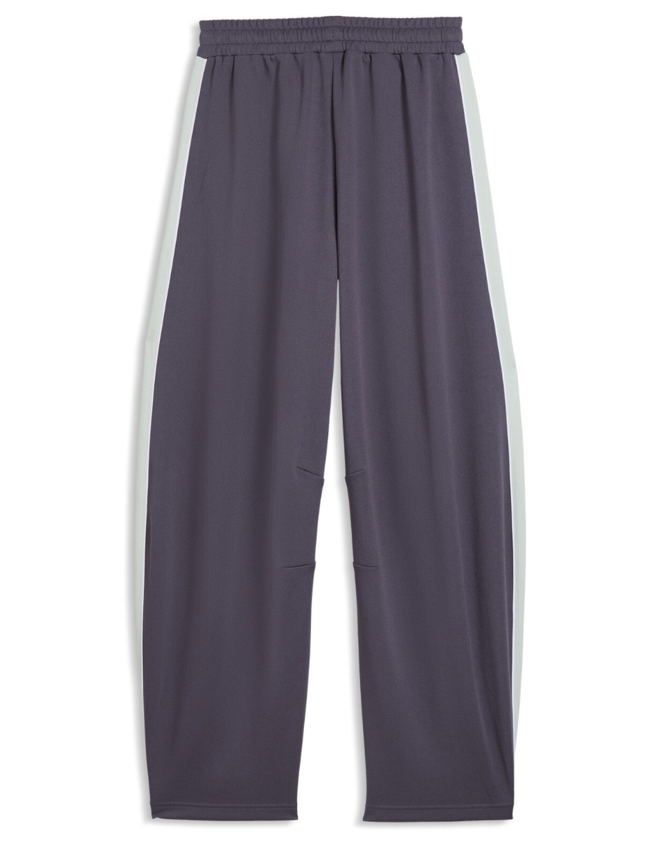 Pants regular con elástico para mujer