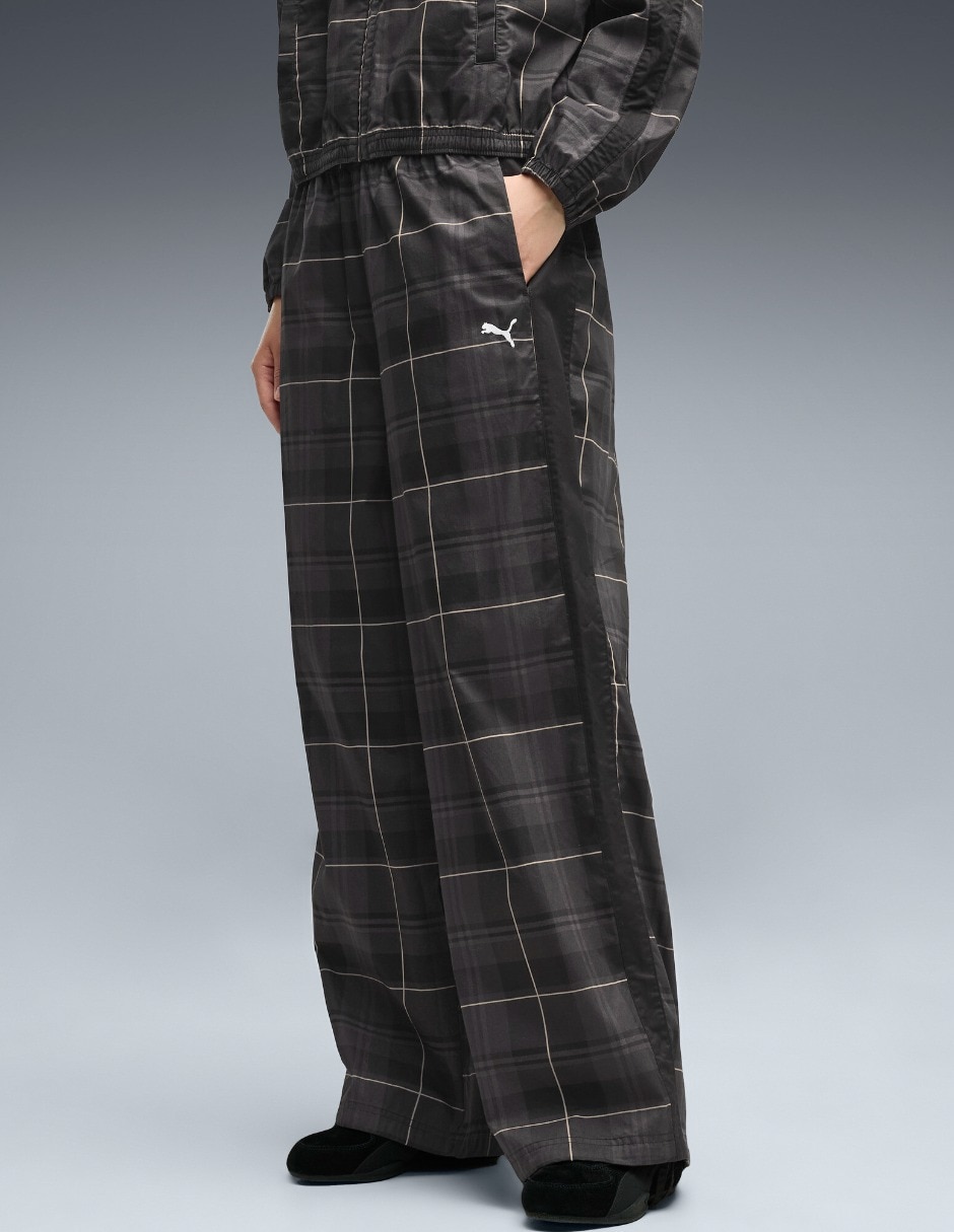 Pants regular con elástico para mujer Pants regular con elástico para mujer