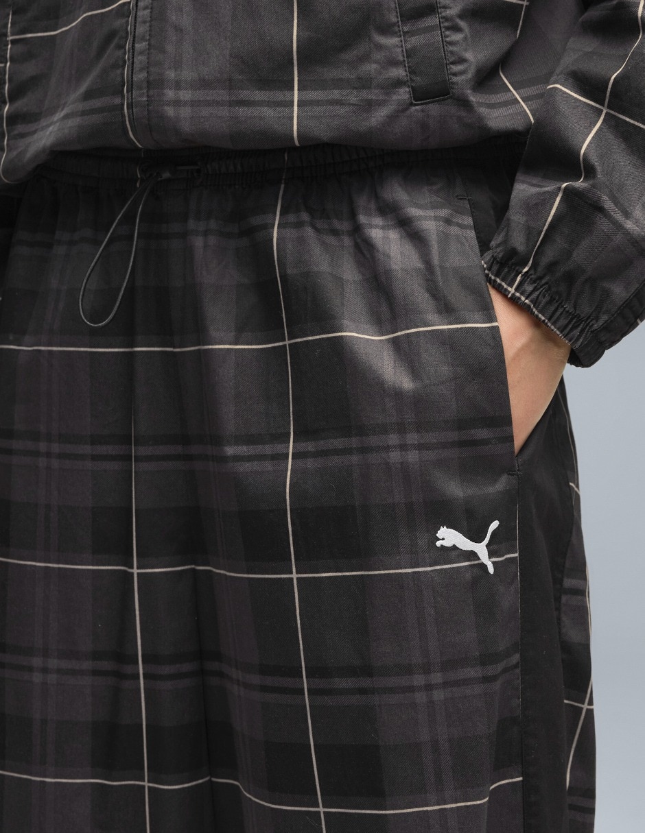 Pants regular con elástico para mujer 3
