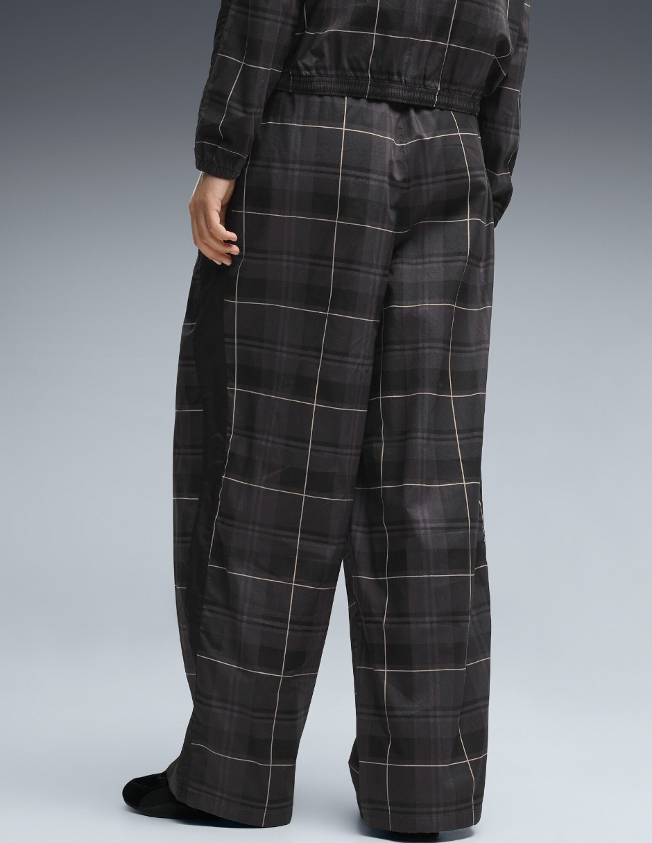 Pants regular con elástico para mujer 4