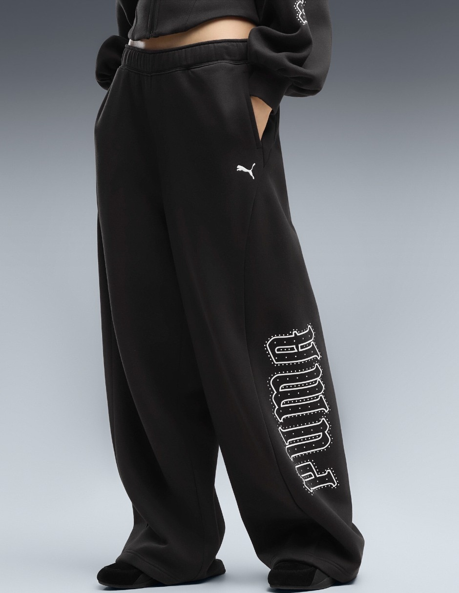 Pants regular con elástico para mujer Pants regular con elástico para mujer