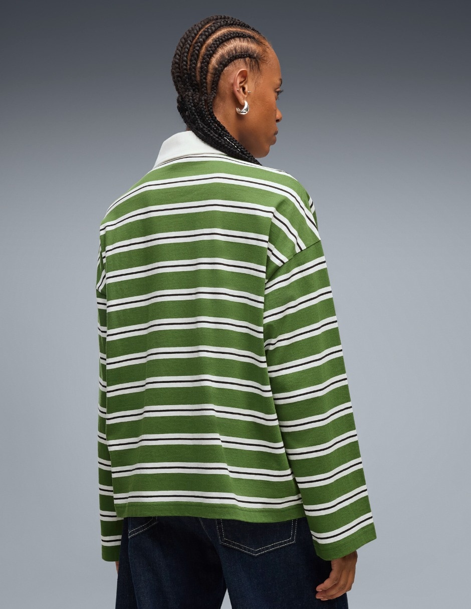 Playera tipo polo para mujer 2