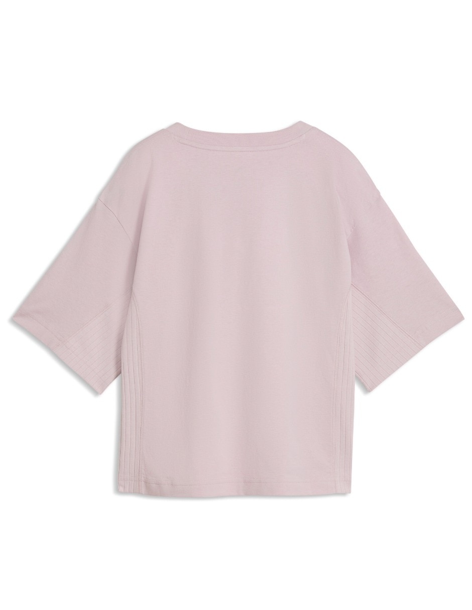 Playera manga corta Her Relaxed Tee cuello redondo mujer 2