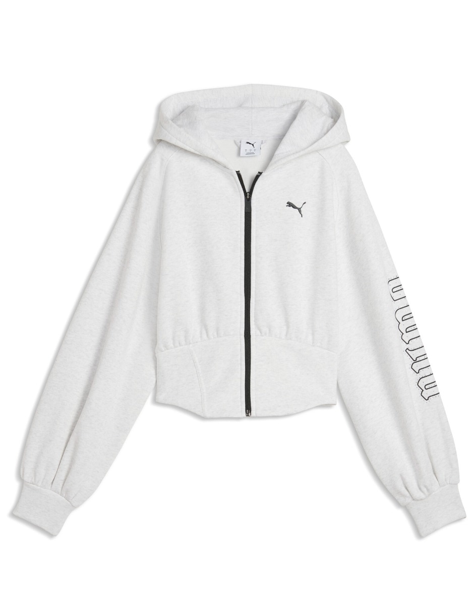 Sudadera con capucha y bolsa Street Glam Bedazzle para mujer 4