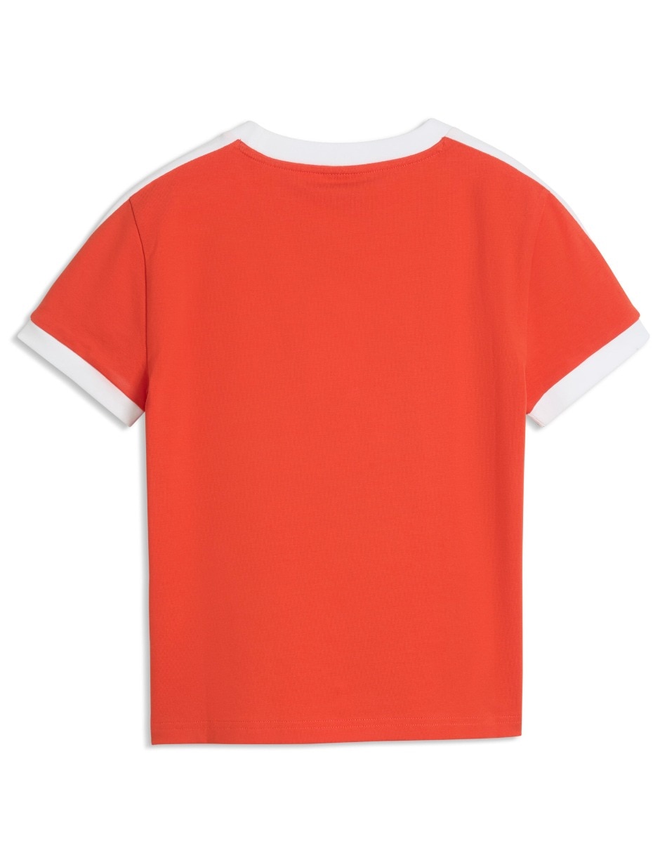 Playera manga corta cuello redondo mujer 2