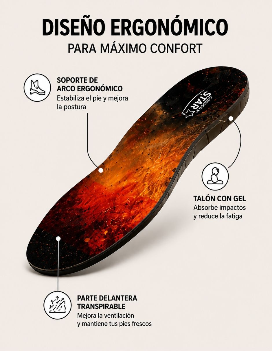 Plantilla confort star 3