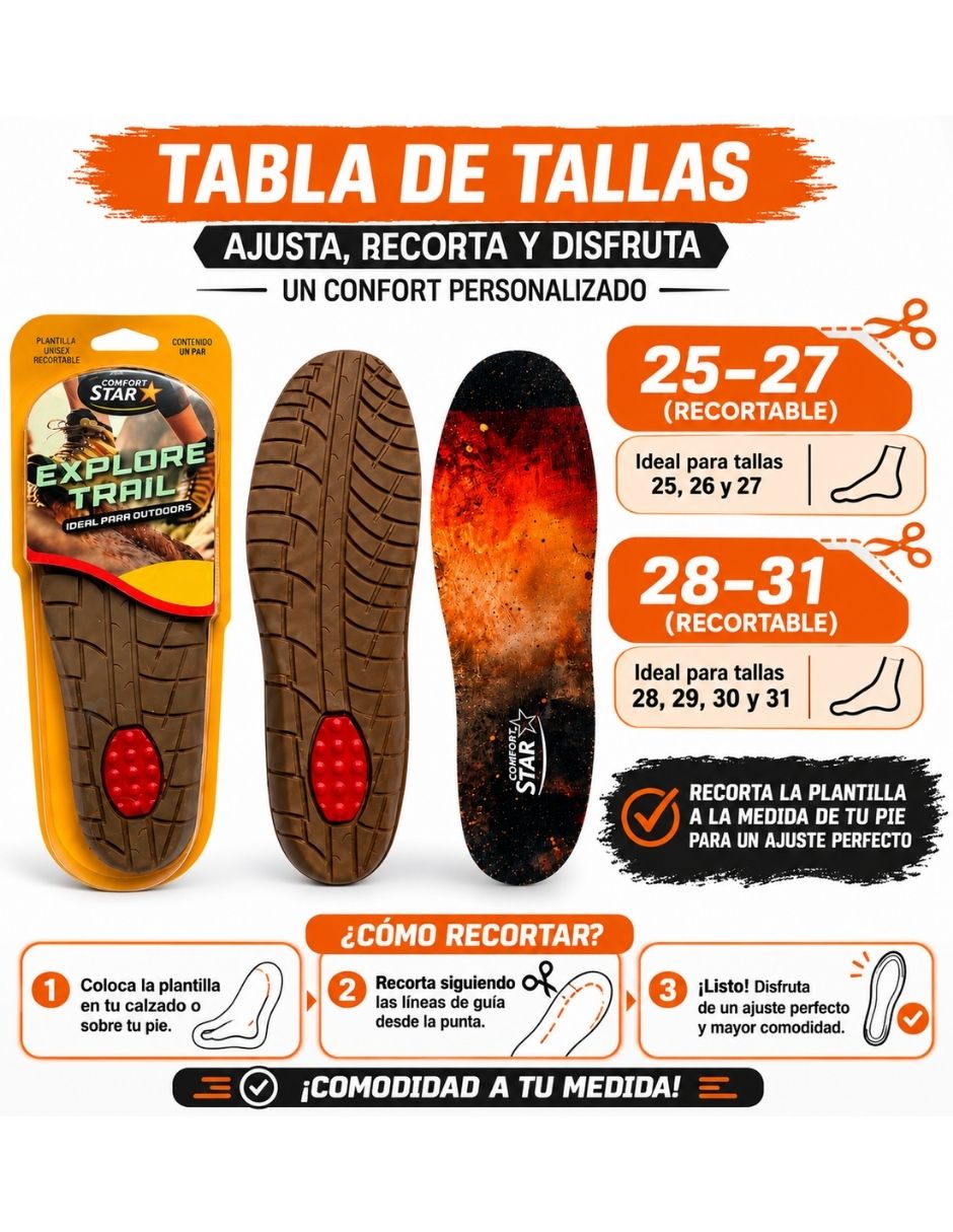 Plantilla confort star 2