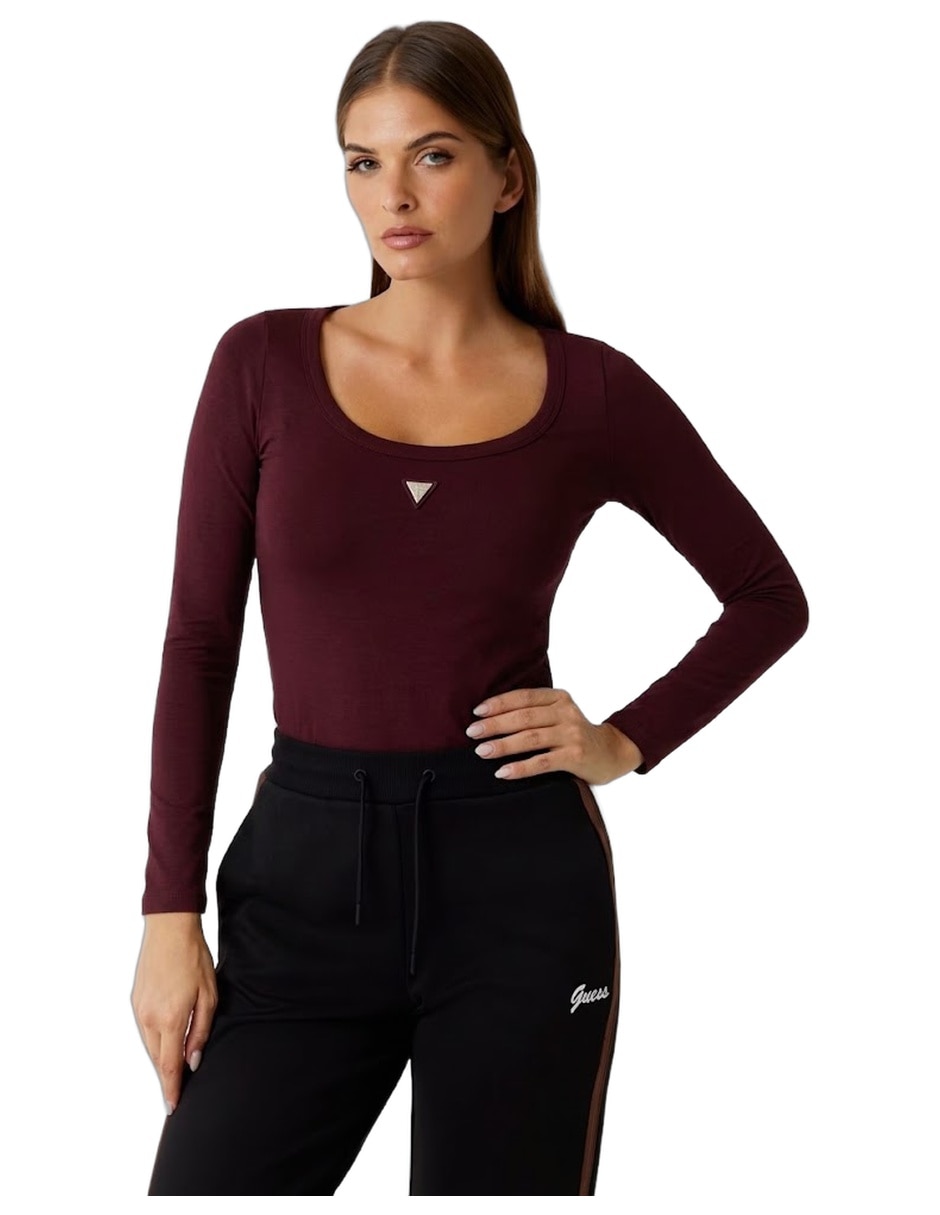Body cuello redondo para mujer