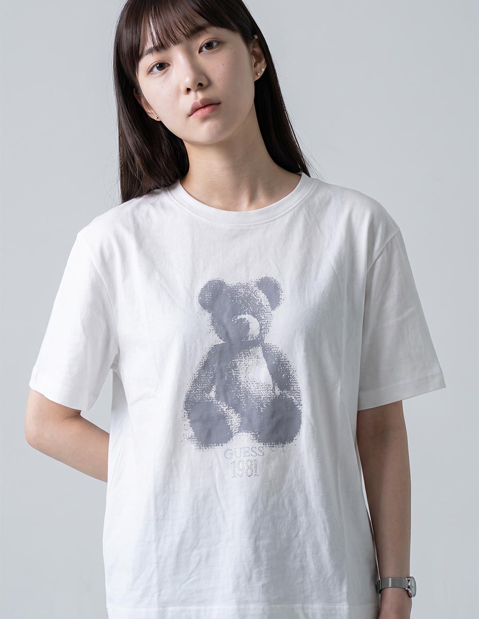 Playera manga corta cuello redondo para mujer 2