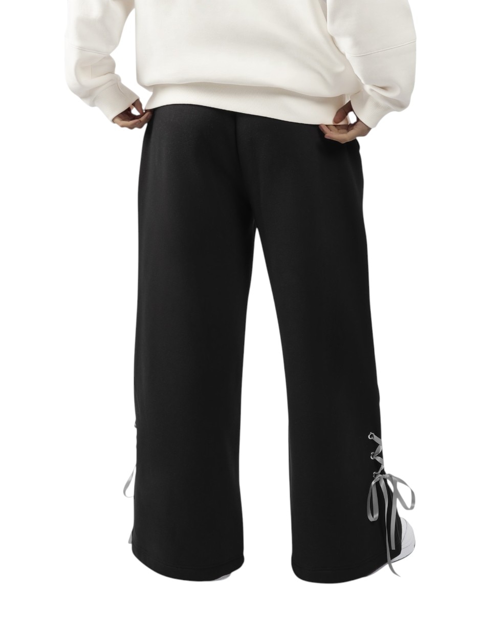 Pants wide leg con elástico para mujer 2