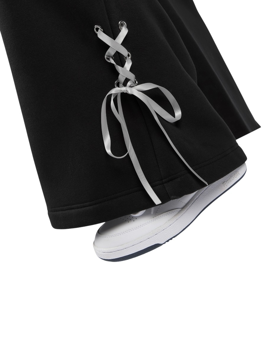 Pants wide leg con elástico para mujer 3