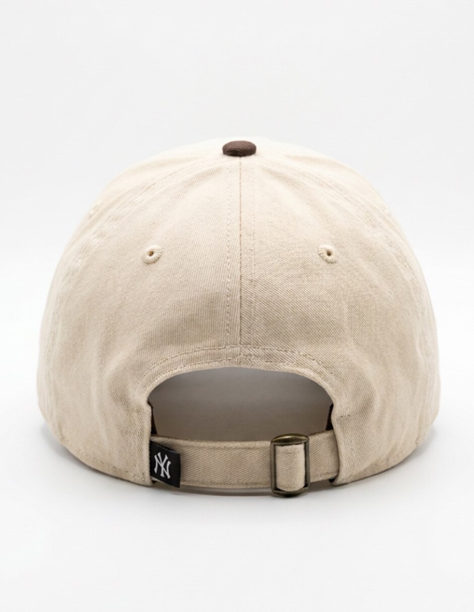 Gorra visera curva correa ajustable casual two tone 47 clean up mlb new york yankees unisex 2