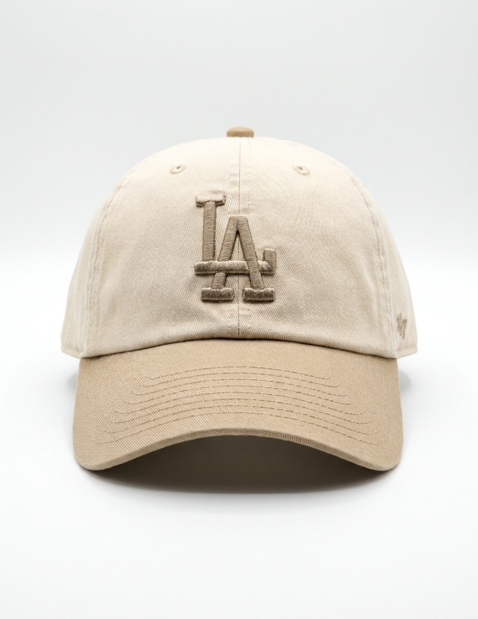 Gorra visera curva correa ajustable casual two tone 47 clean up mlb los angeles dodgers unisex 3