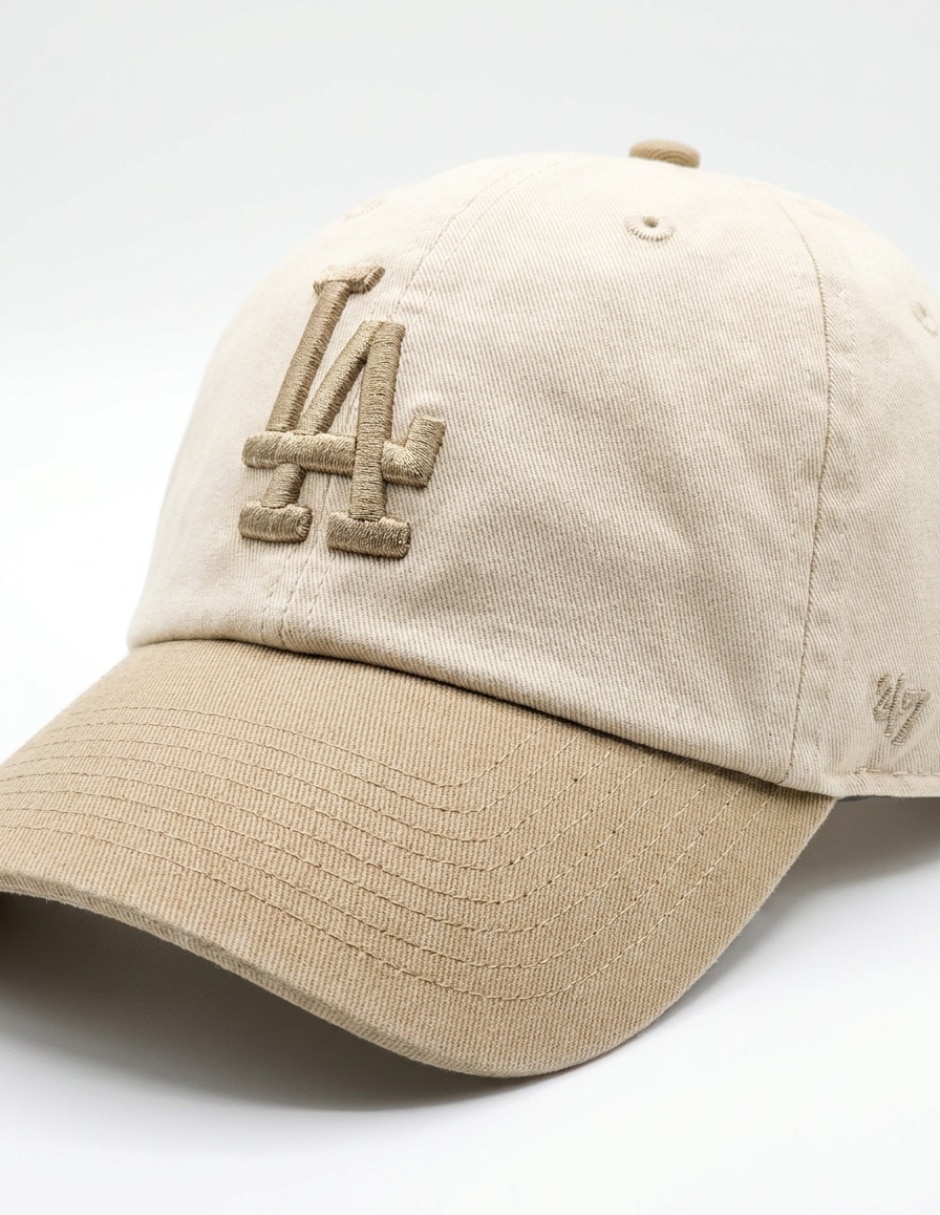 Gorra visera curva correa ajustable casual two tone 47 clean up mlb los angeles dodgers unisex 4
