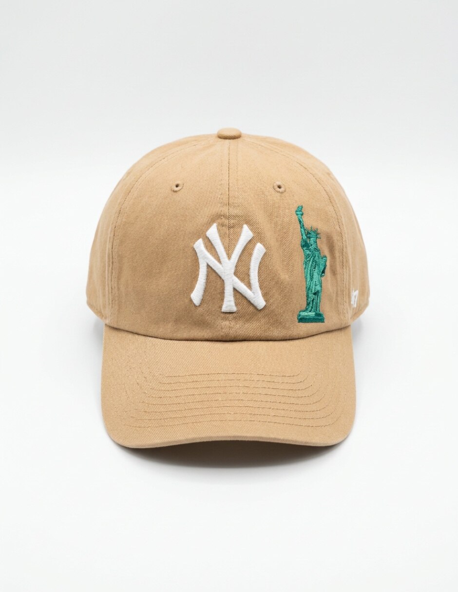 Gorra visera curva correa ajustable casual MLB New York Yankees unisex 3