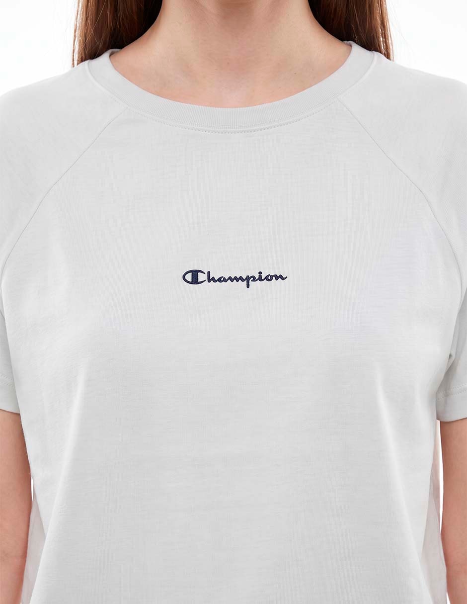 Playera manga corta cuello redondo para mujer 2