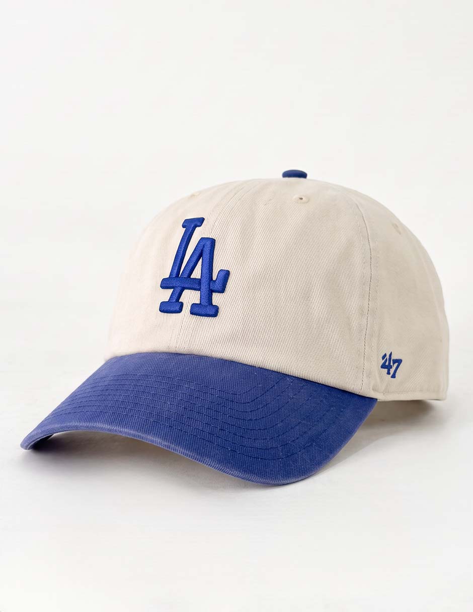 Gorra visera curva correa ajustable casual los angeles dodgers unisex 3