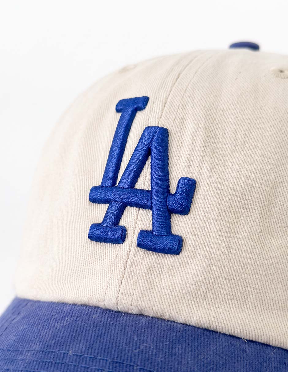 Gorra visera curva correa ajustable casual los angeles dodgers unisex 2