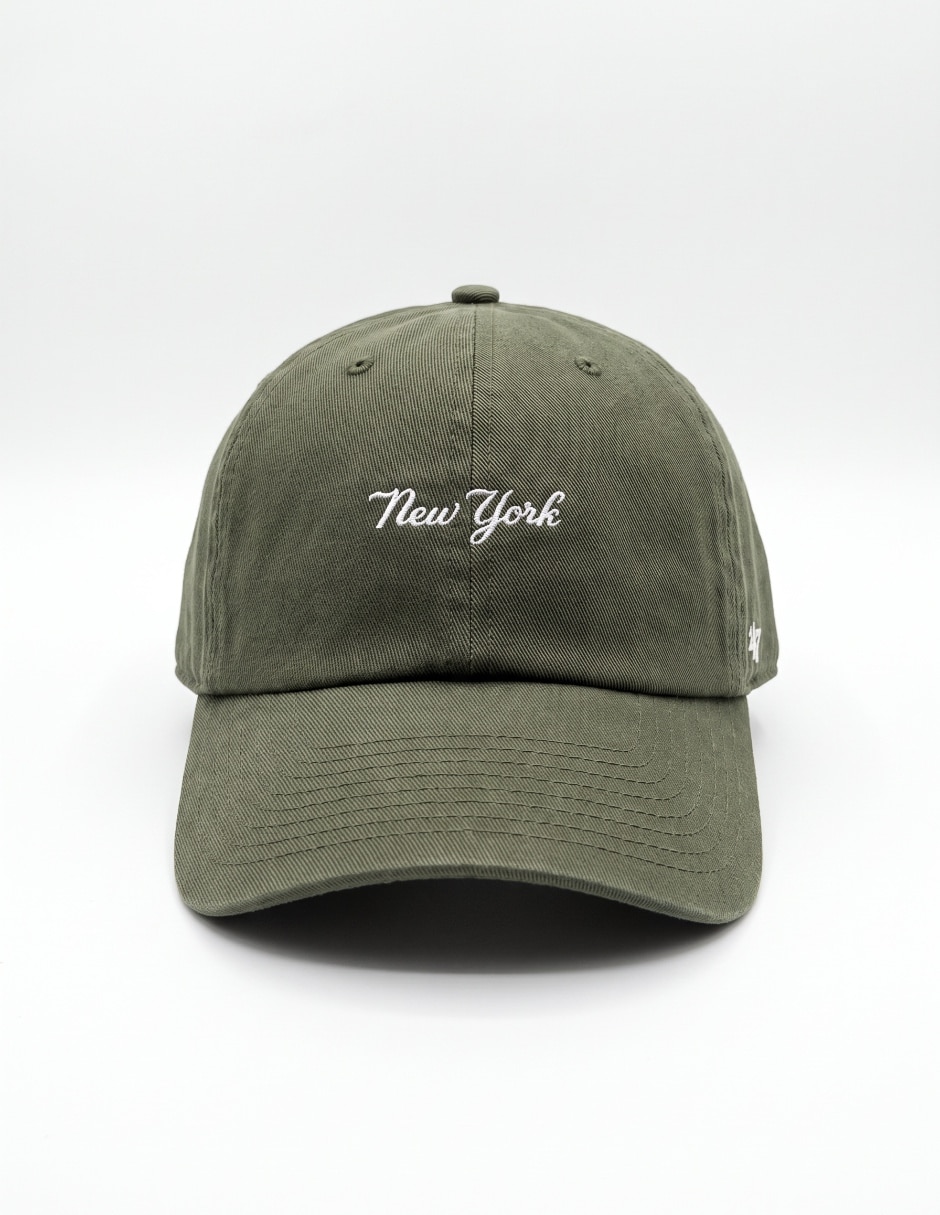 Gorra visera curva correa ajustable casual MLB New York Yankees para mujer 3