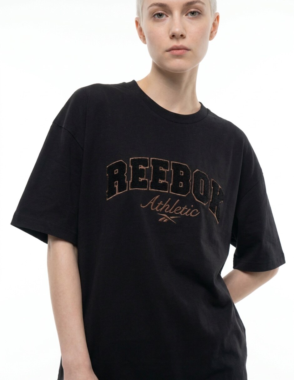 Playera manga corta cuello redondo para mujer 4