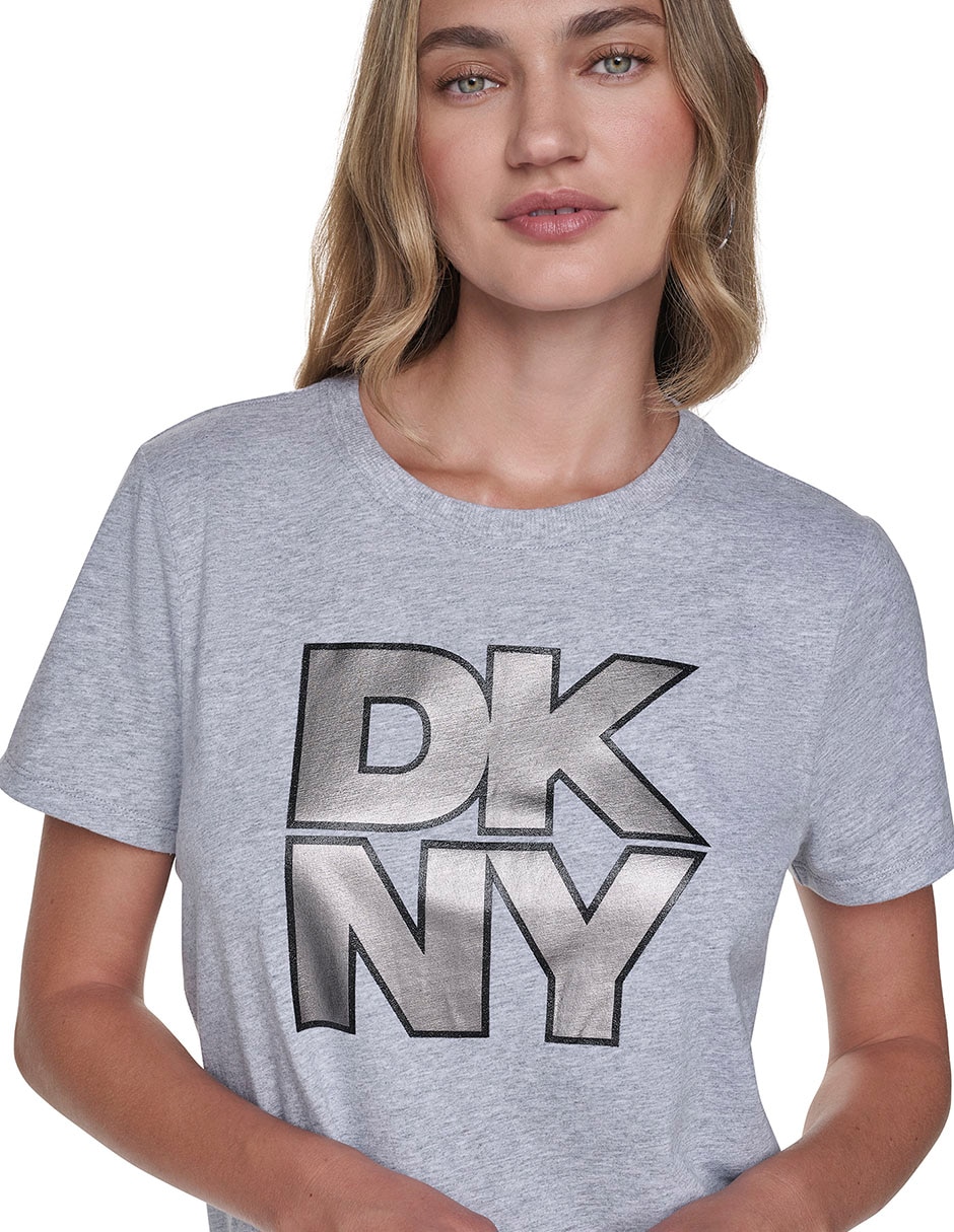 Playera manga corta cuello redondo para mujer Playera manga corta cuello redondo para mujer