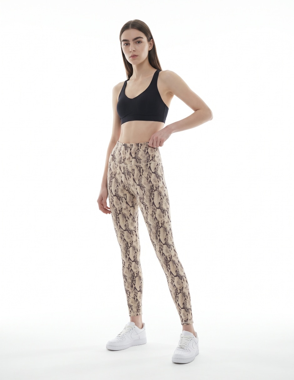 Legging a la cintura con elástico para mujer 3