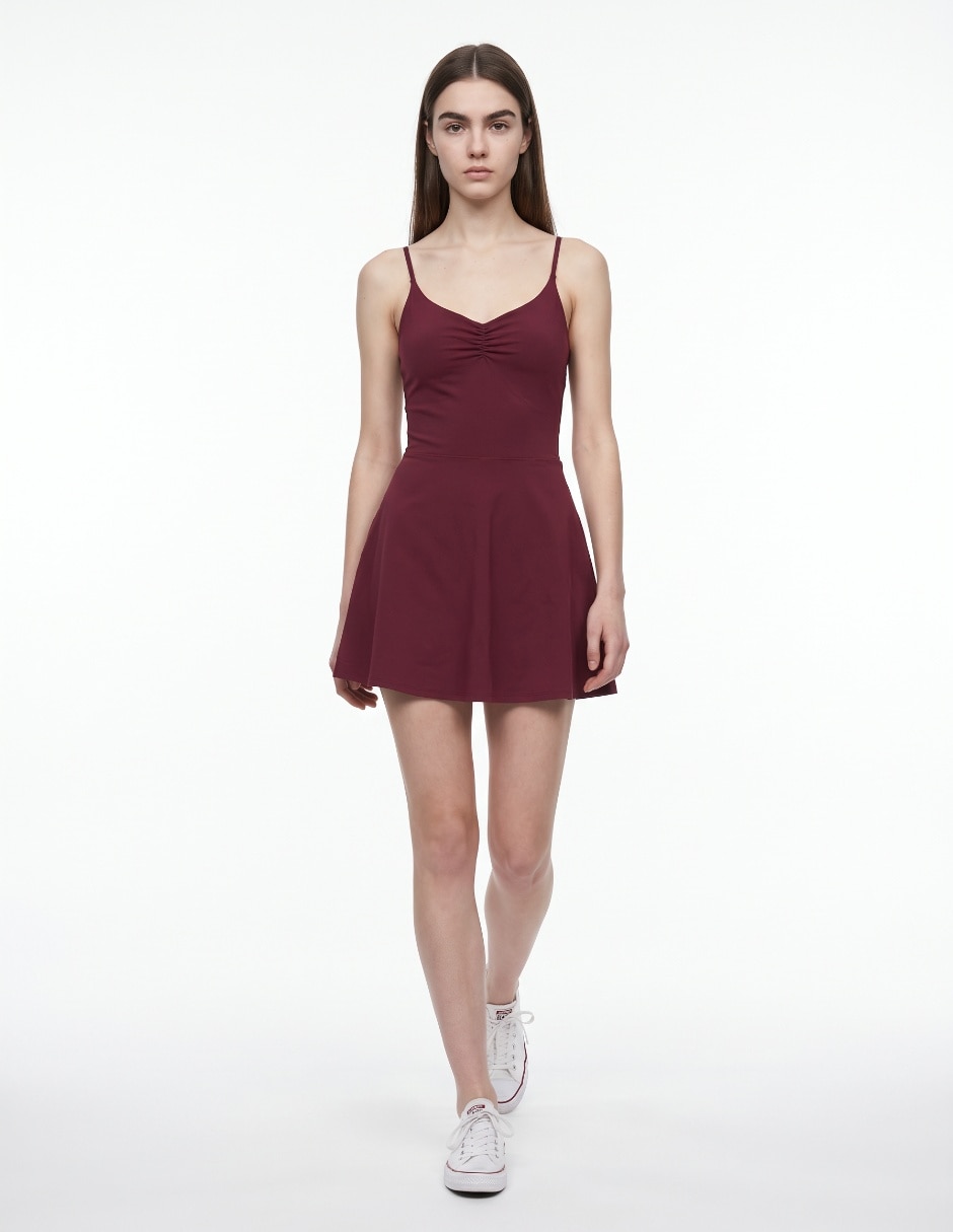 Vestido corto activewear para mujer