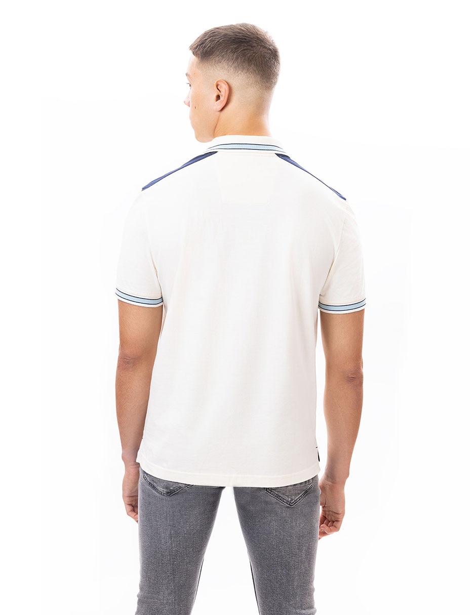 Playera cuello polo para hombre
