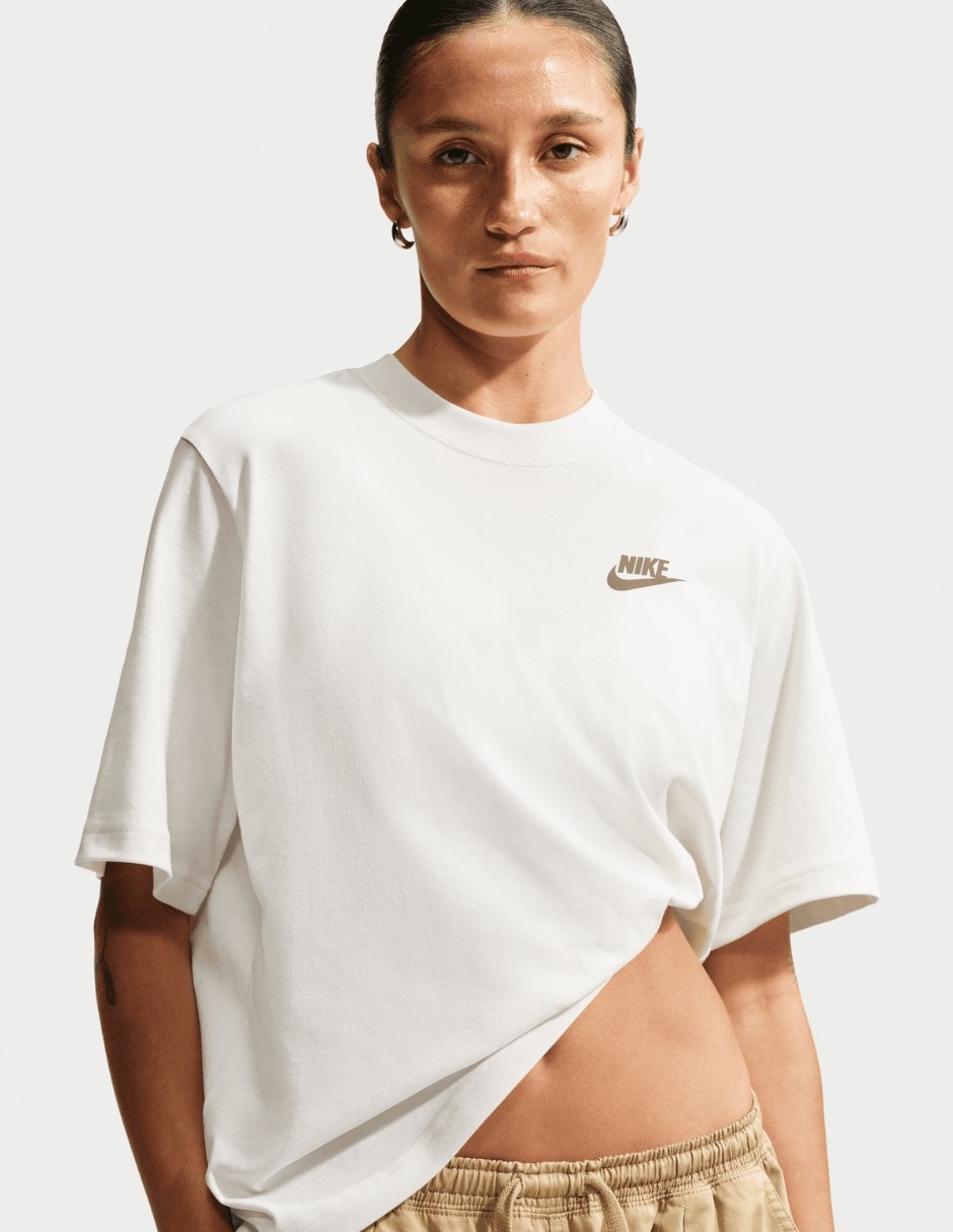 Playera manga corta cuello redondo mujer 3