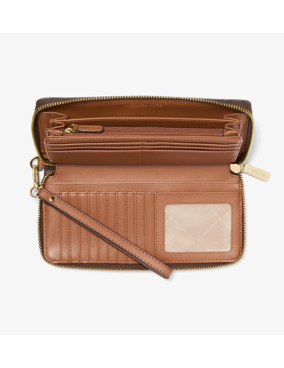 Bolsa flap de piel para mujer