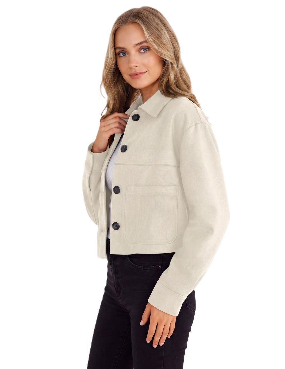 Chamarra casual para mujer 4
