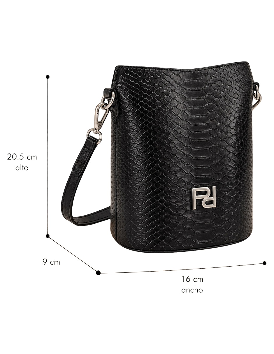 Bolsa shoulder de piel para mujer 4