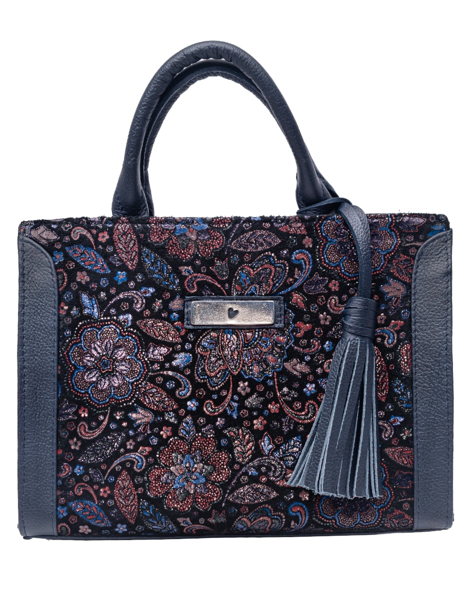 Bolsa shoulder garden de piel para mujer