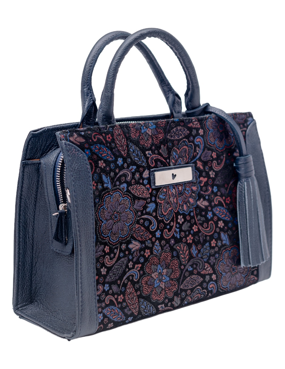Bolsa shoulder garden de piel para mujer 2