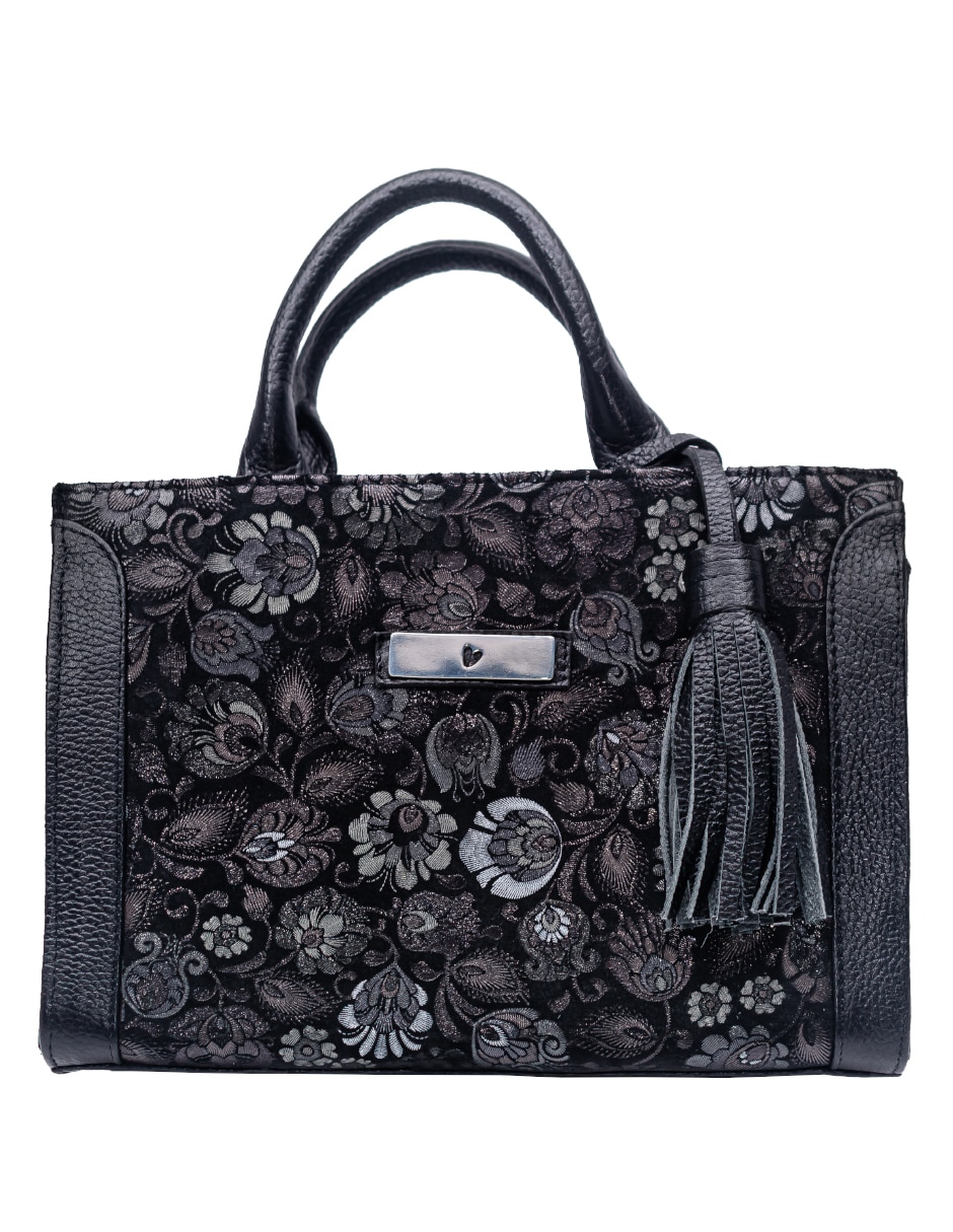 Bolsa shoulder garden de piel para mujer