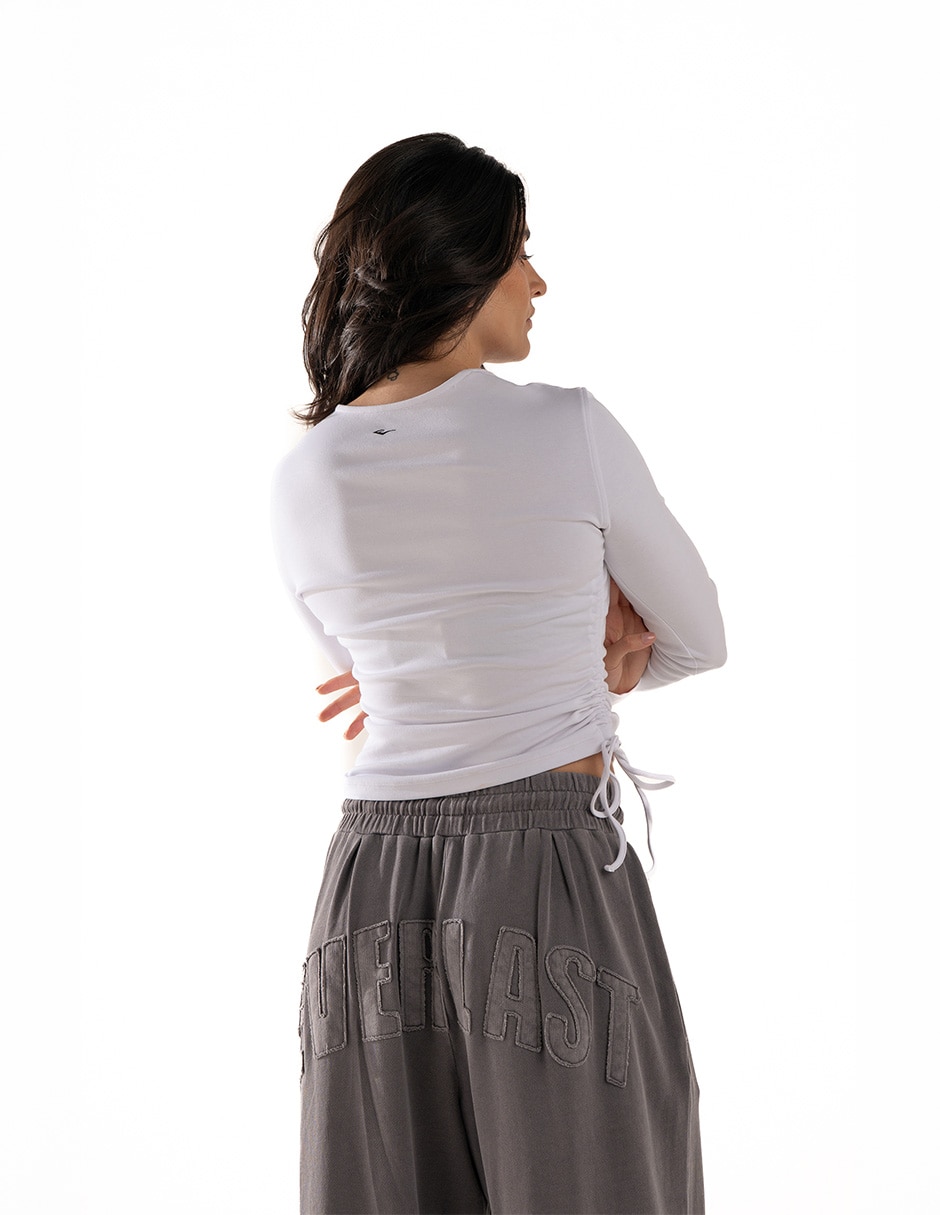 Playera manga larga urban pro collection cuello con escote para mujer 3